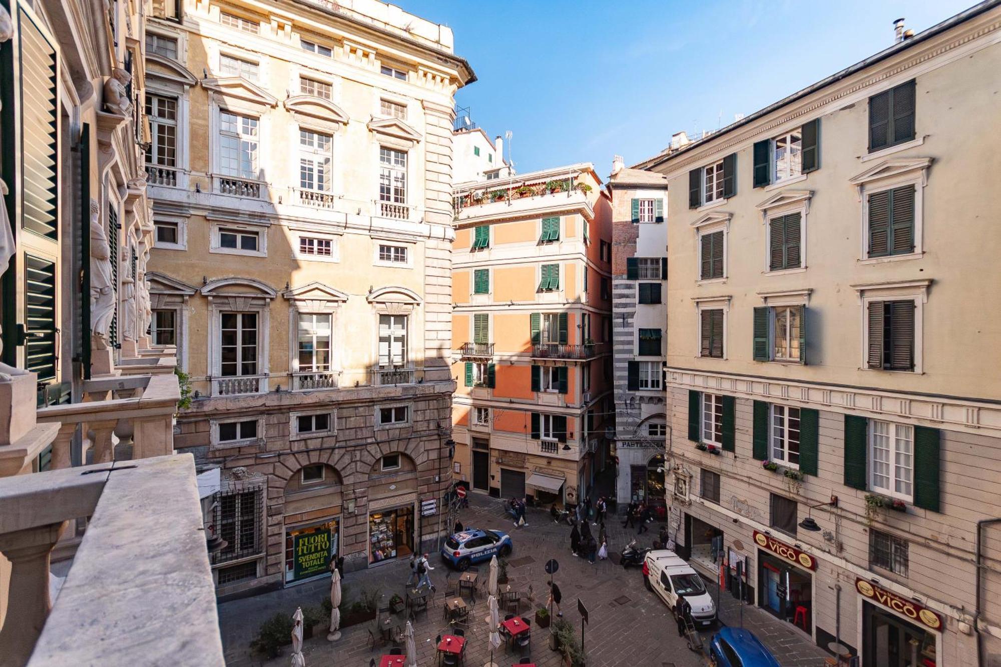 Centre Of Genoa, Near Acquarium Daire Dış mekan fotoğraf